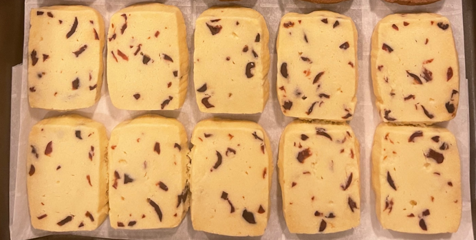 Cranberry Shortbread Recipe